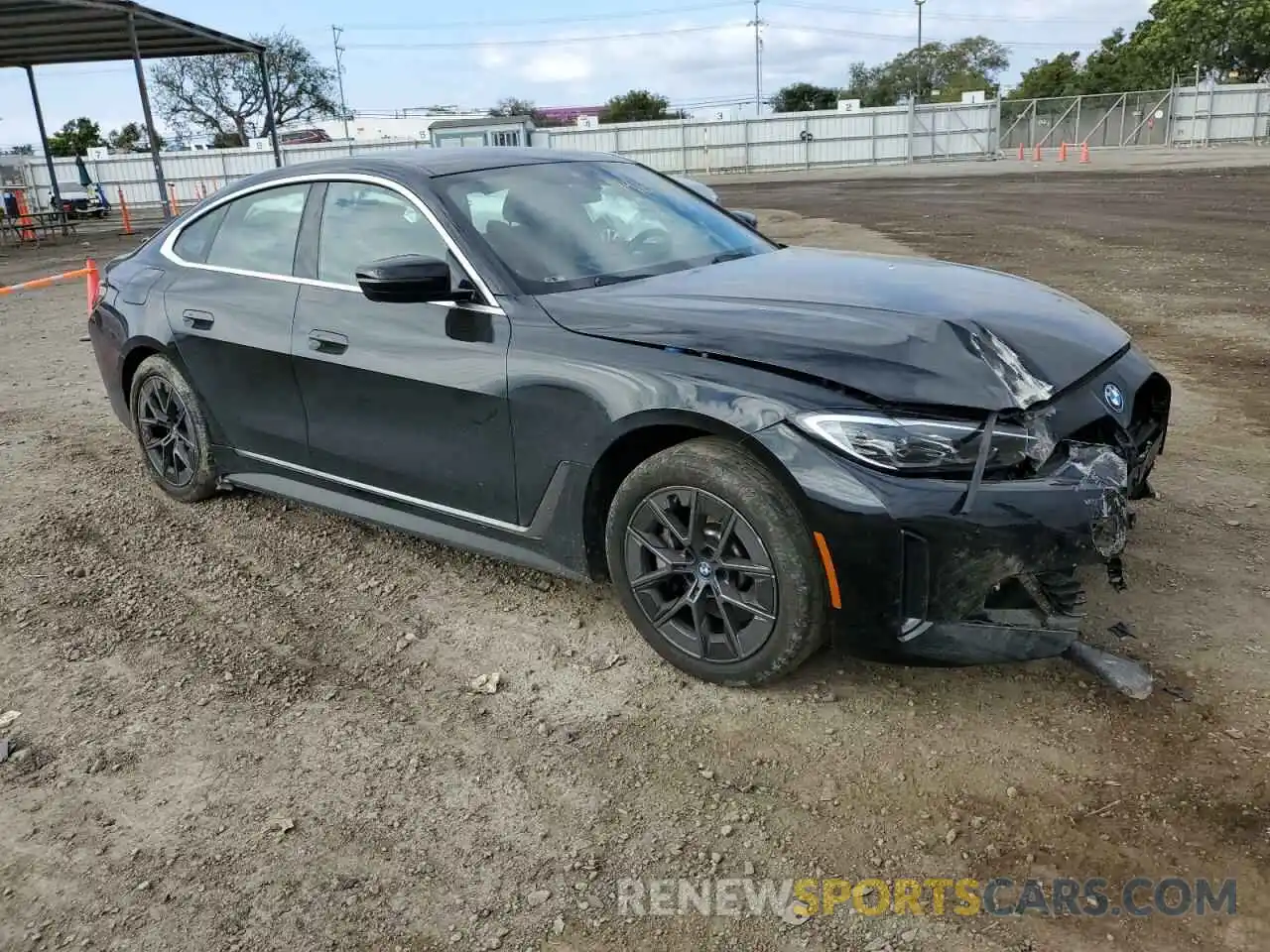 4 Photograph of a damaged car WBY73AW0XPFN41792 BMW I4 EDRIVE4 2023