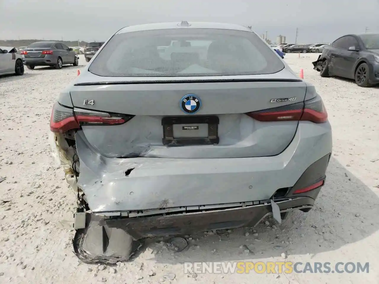 6 Photograph of a damaged car WBY73AW0XPFN96159 BMW I4 EDRIVE4 2023