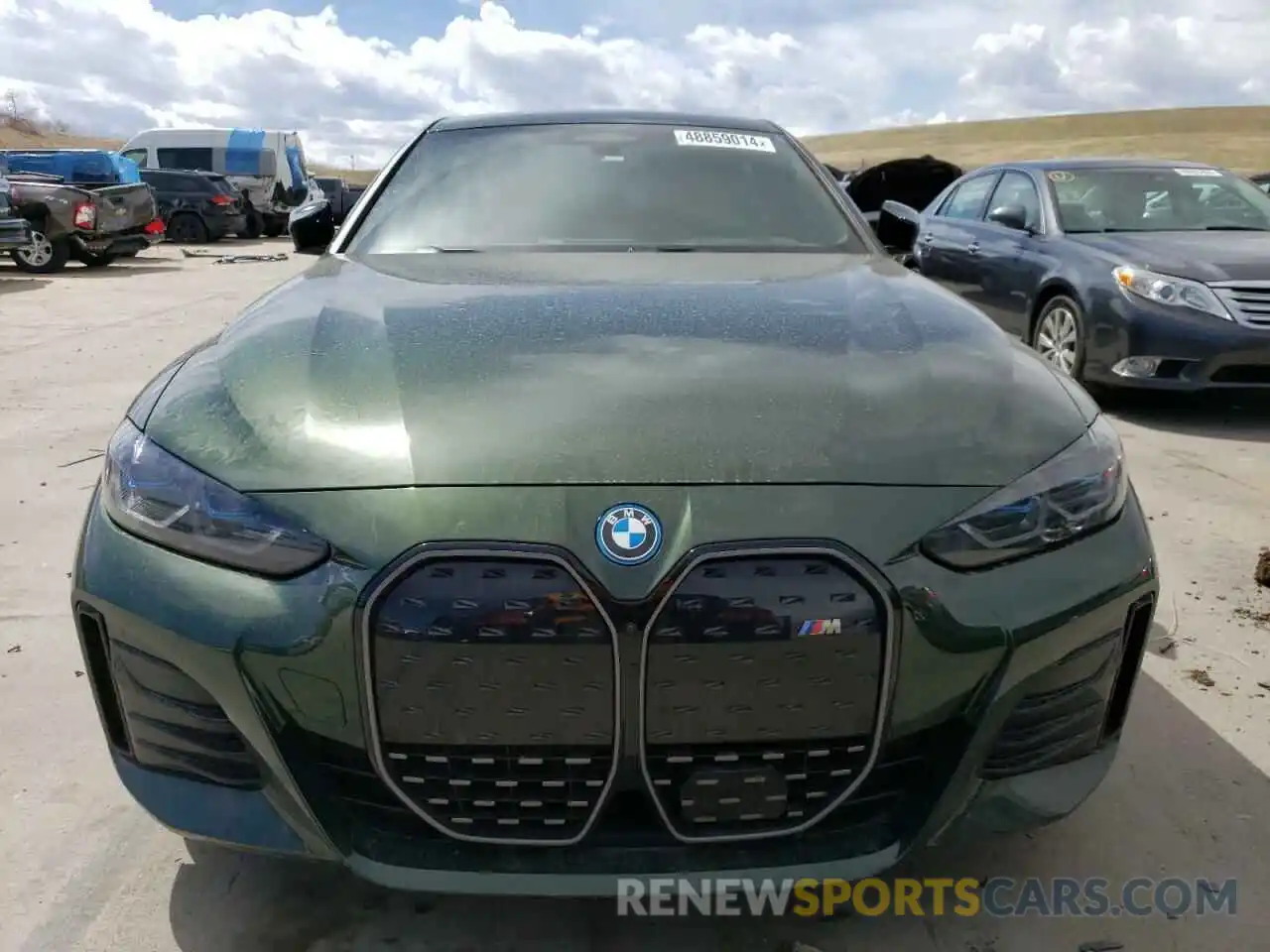 5 Photograph of a damaged car WBY33AW02PFP23002 BMW I4 M50 2023