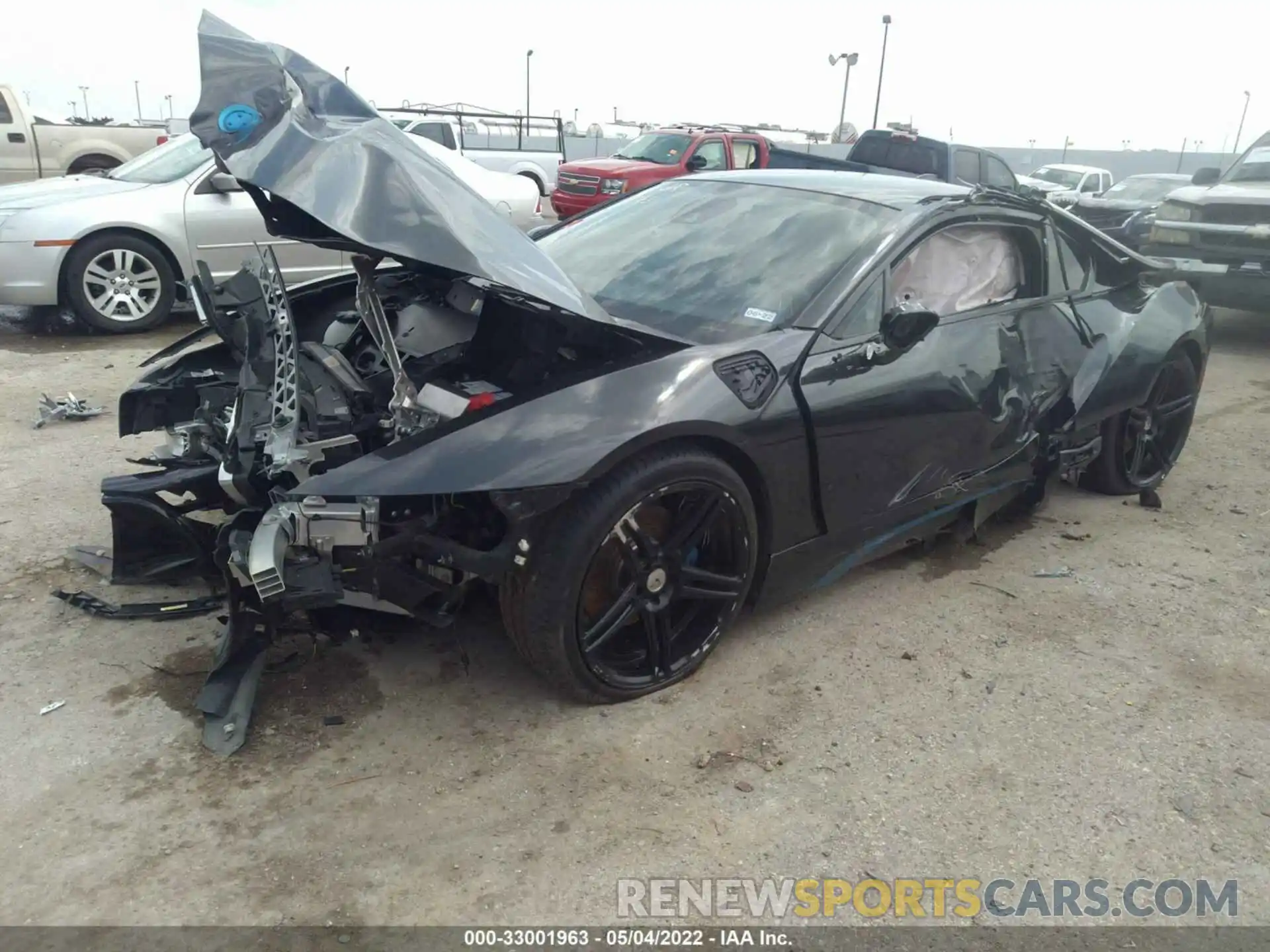 2 Photograph of a damaged car WBY2Z4C59KVB81894 BMW I8 2019