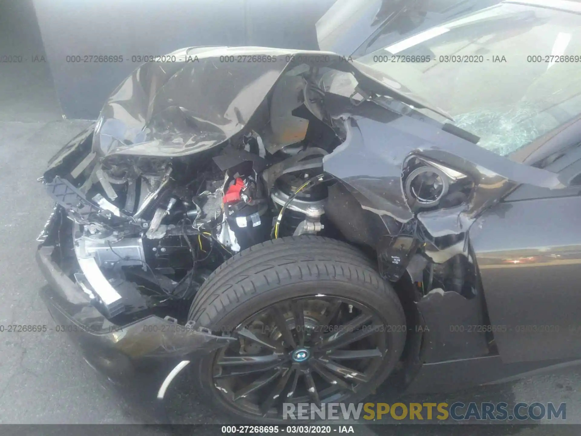 6 Photograph of a damaged car WBY2Z6C50KVG98013 BMW I8 2019