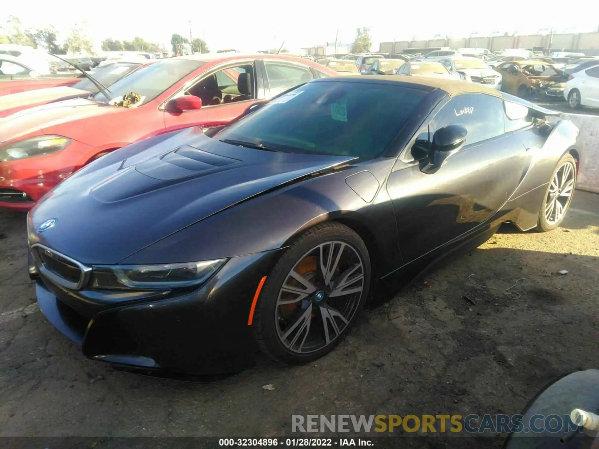 2 Photograph of a damaged car WBY2Z6C5XK7D87788 BMW I8 2019