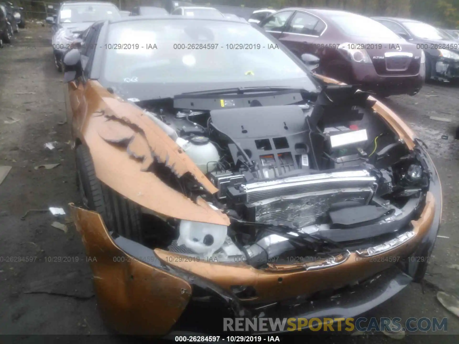 6 Photograph of a damaged car WBY2Z6C5XKVB82886 BMW I8 2019