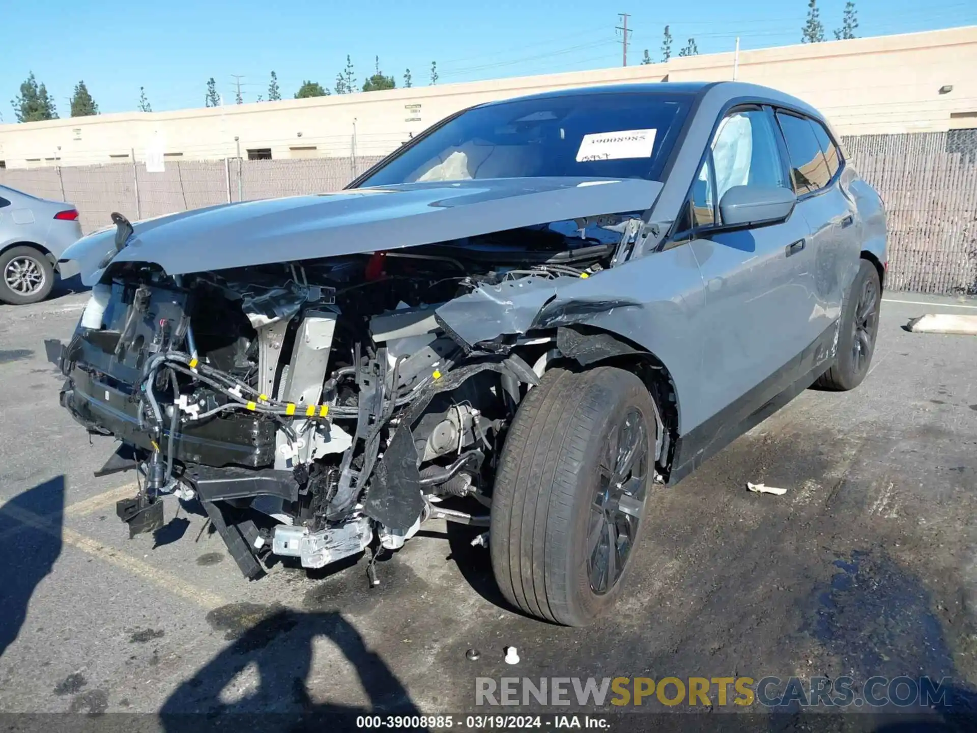 2 Photograph of a damaged car WB523CF03PCM03130 BMW IX 2023