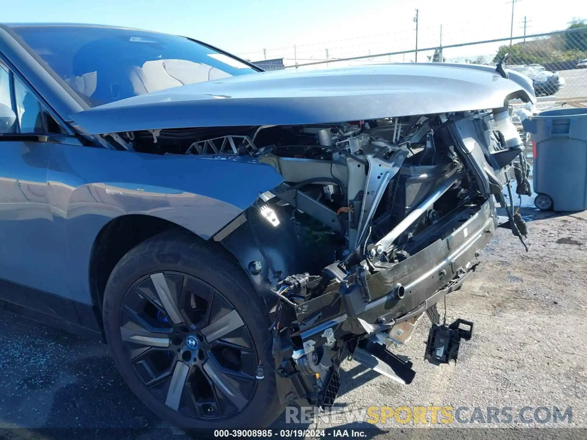 21 Photograph of a damaged car WB523CF03PCM03130 BMW IX 2023