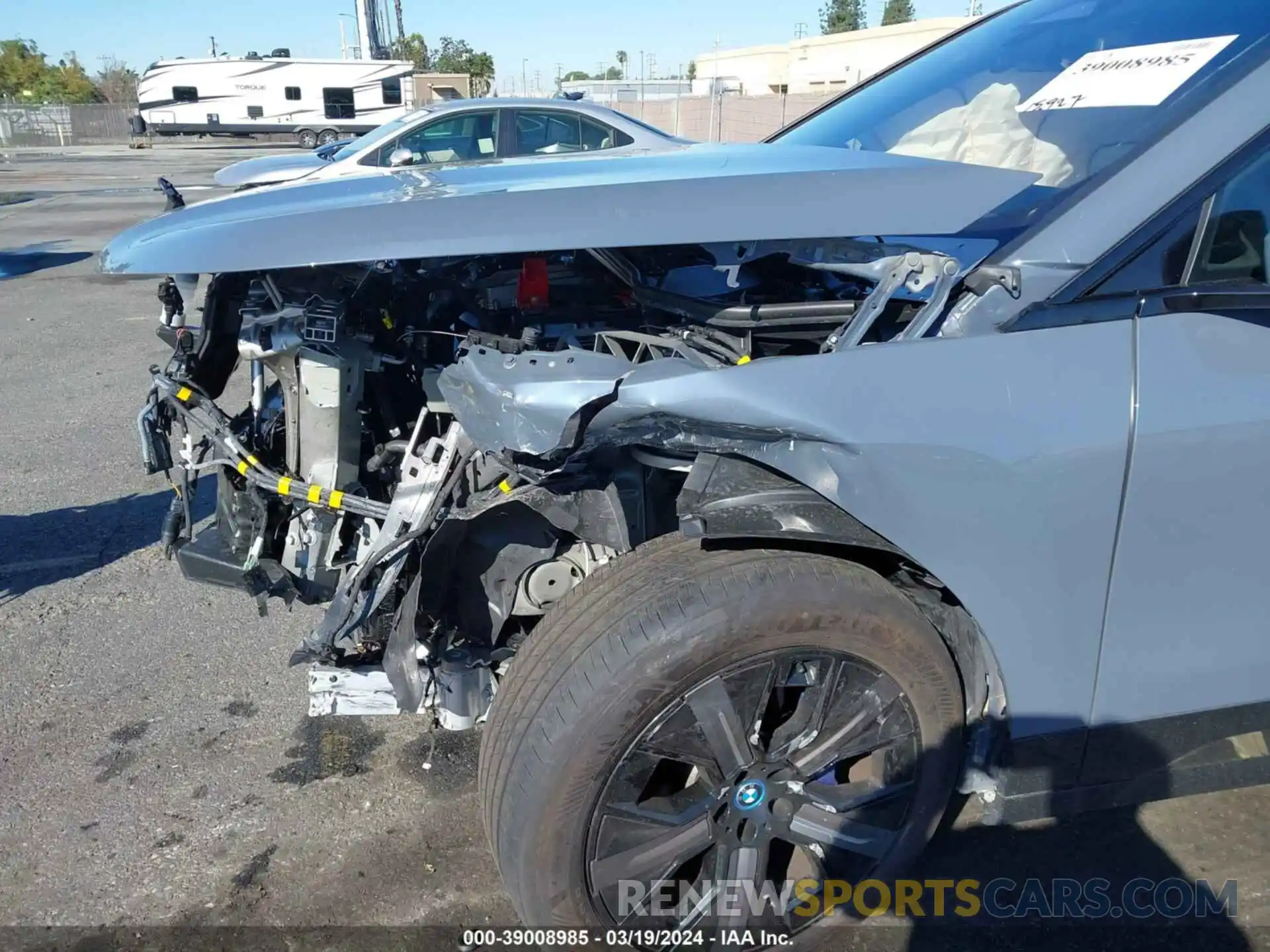 22 Photograph of a damaged car WB523CF03PCM03130 BMW IX 2023