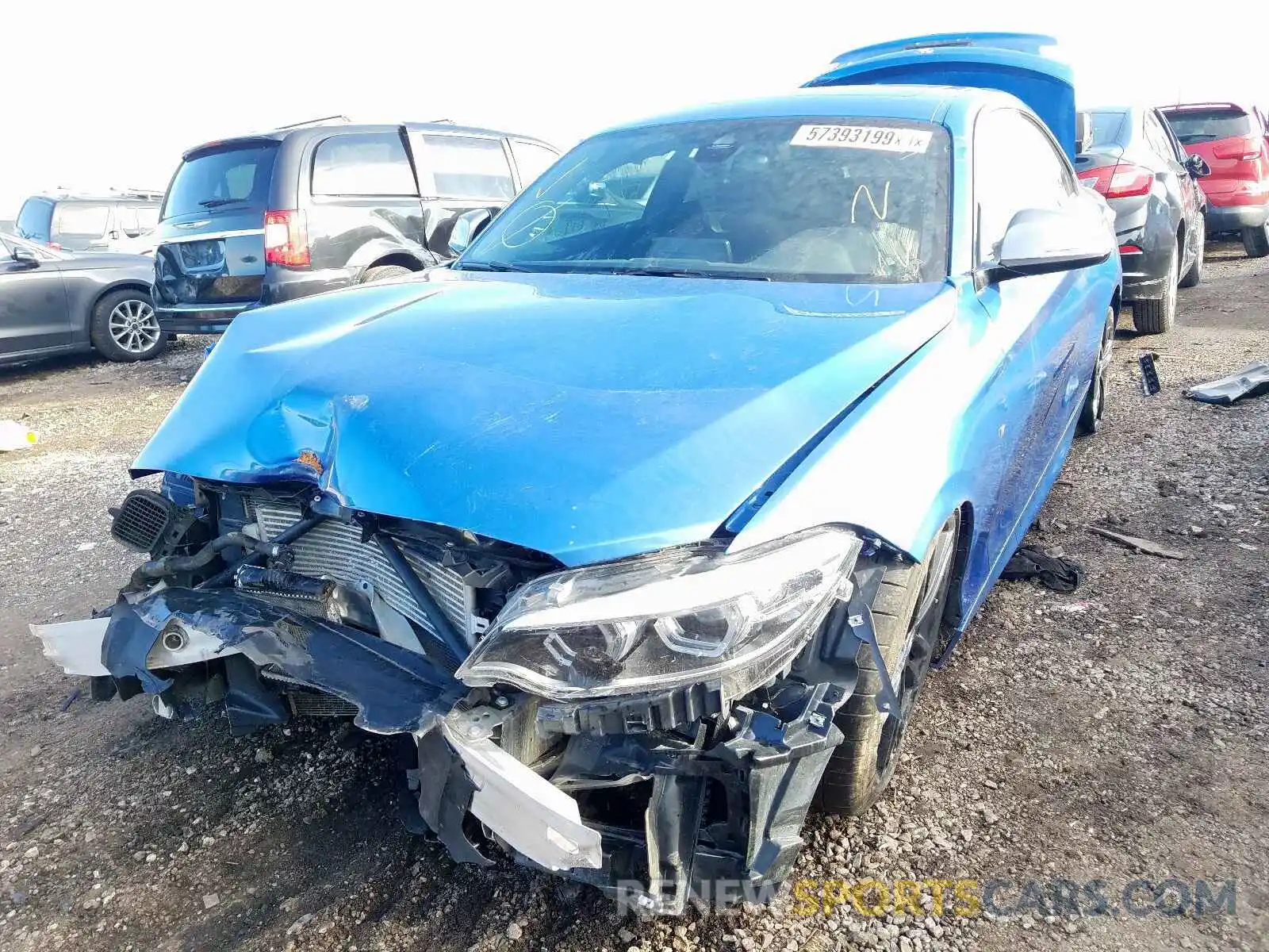 2 Фотография поврежденного автомобиля WBA2J5C55KVC07841 BMW M2 2019