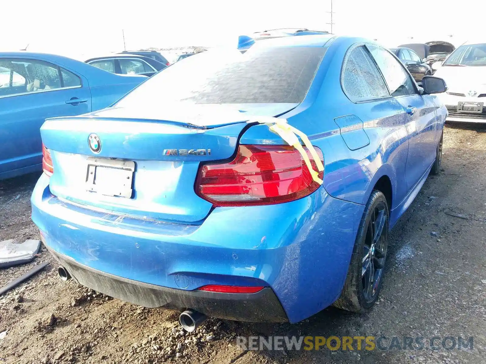 4 Фотография поврежденного автомобиля WBA2J5C55KVC07841 BMW M2 2019