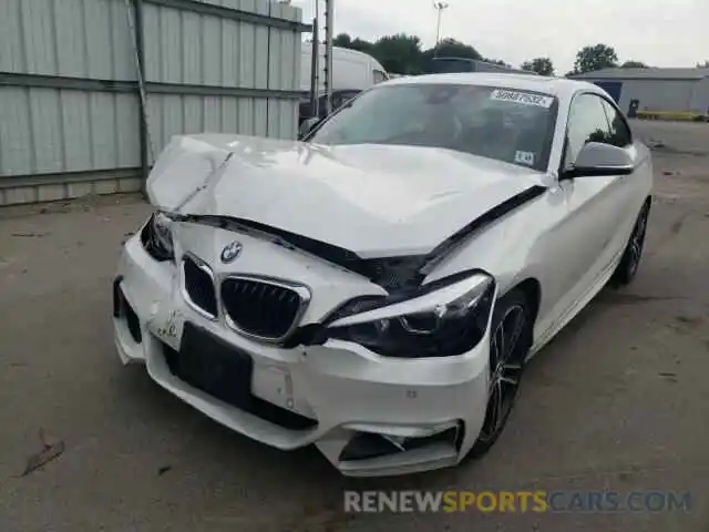 2 Photograph of a damaged car WBA2J5C57KVC07940 BMW M2 2019