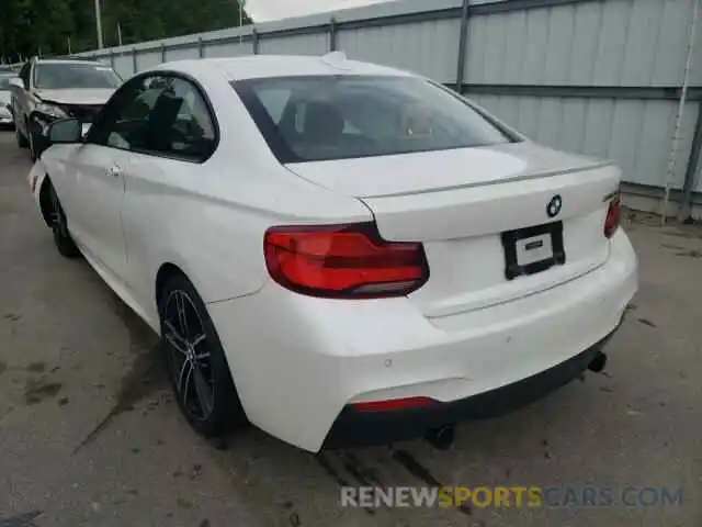 3 Photograph of a damaged car WBA2J5C57KVC07940 BMW M2 2019