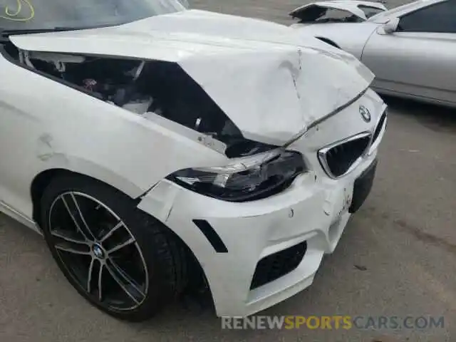 9 Photograph of a damaged car WBA2J5C57KVC07940 BMW M2 2019