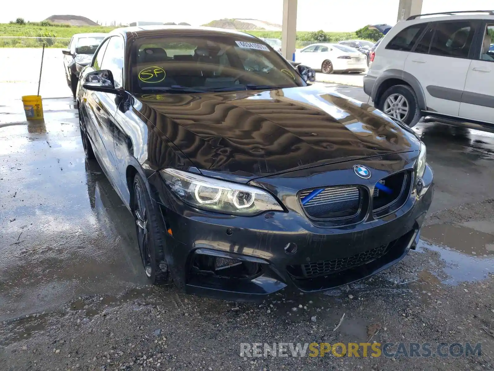 1 Photograph of a damaged car WBA2J5C59KVC07700 BMW M2 2019