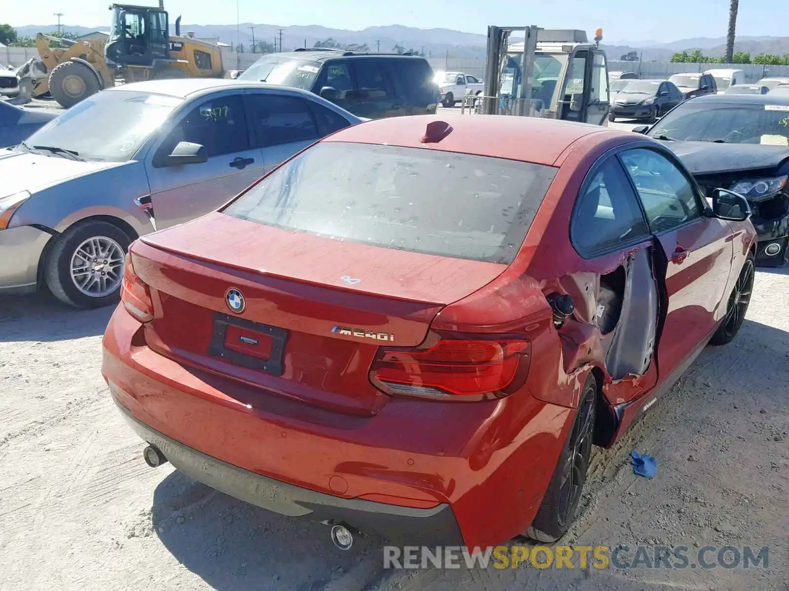 4 Фотография поврежденного автомобиля WBA2J5C5XKVC07799 BMW M2 2019