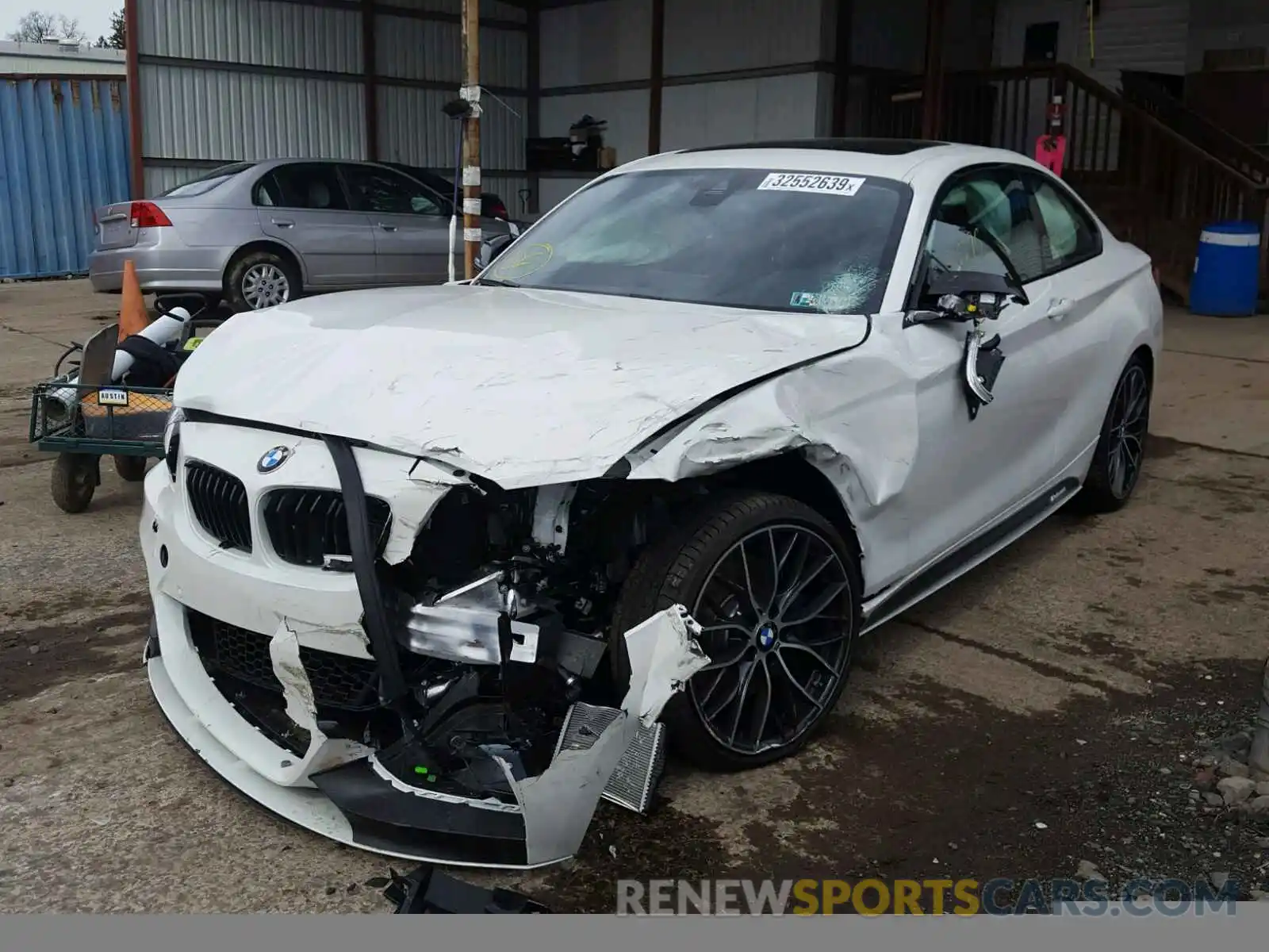 2 Photograph of a damaged car WBA2J7C54KVD61274 BMW M2 2019