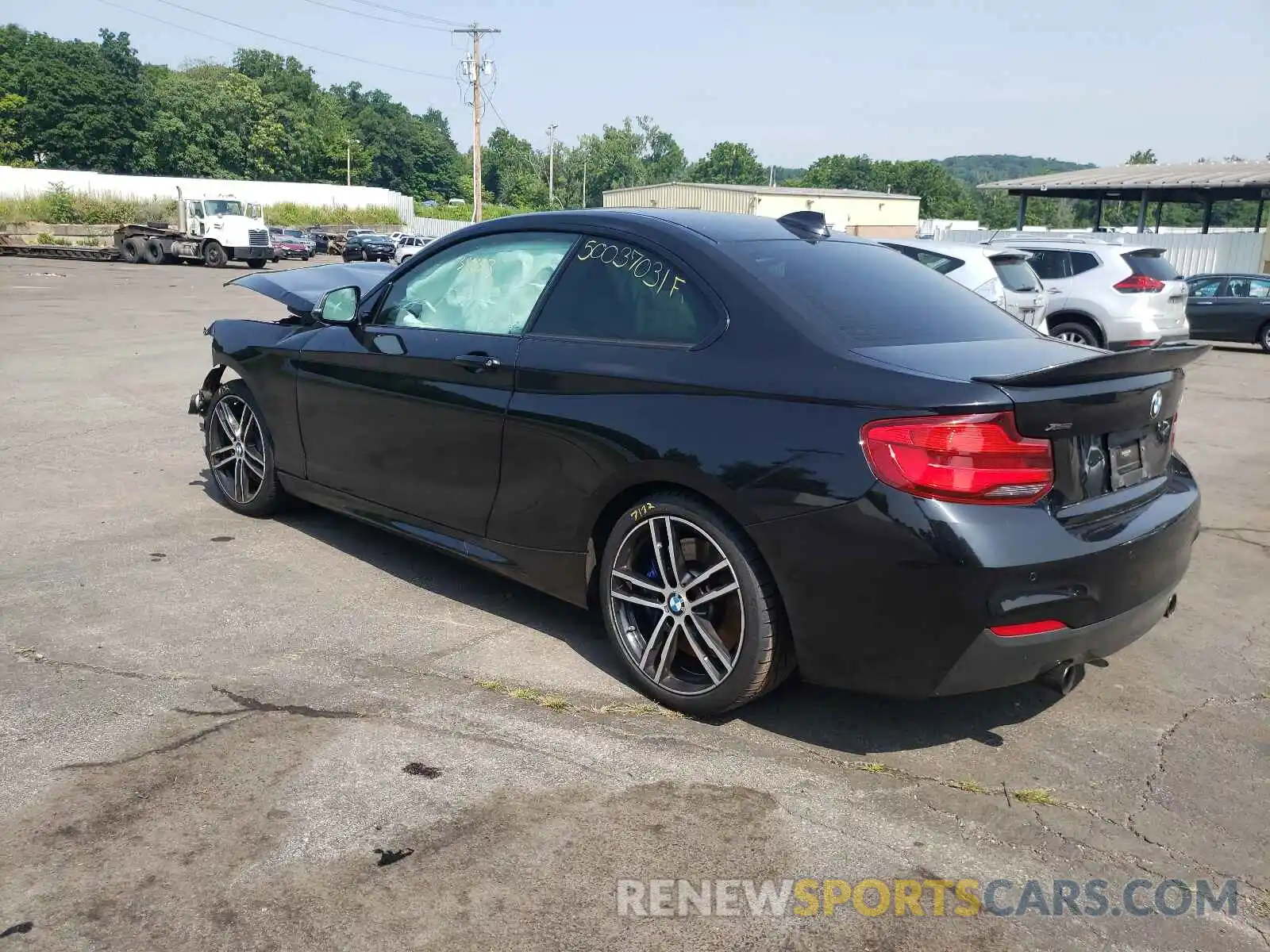 3 Photograph of a damaged car WBA2J7C54KVD61372 BMW M2 2019