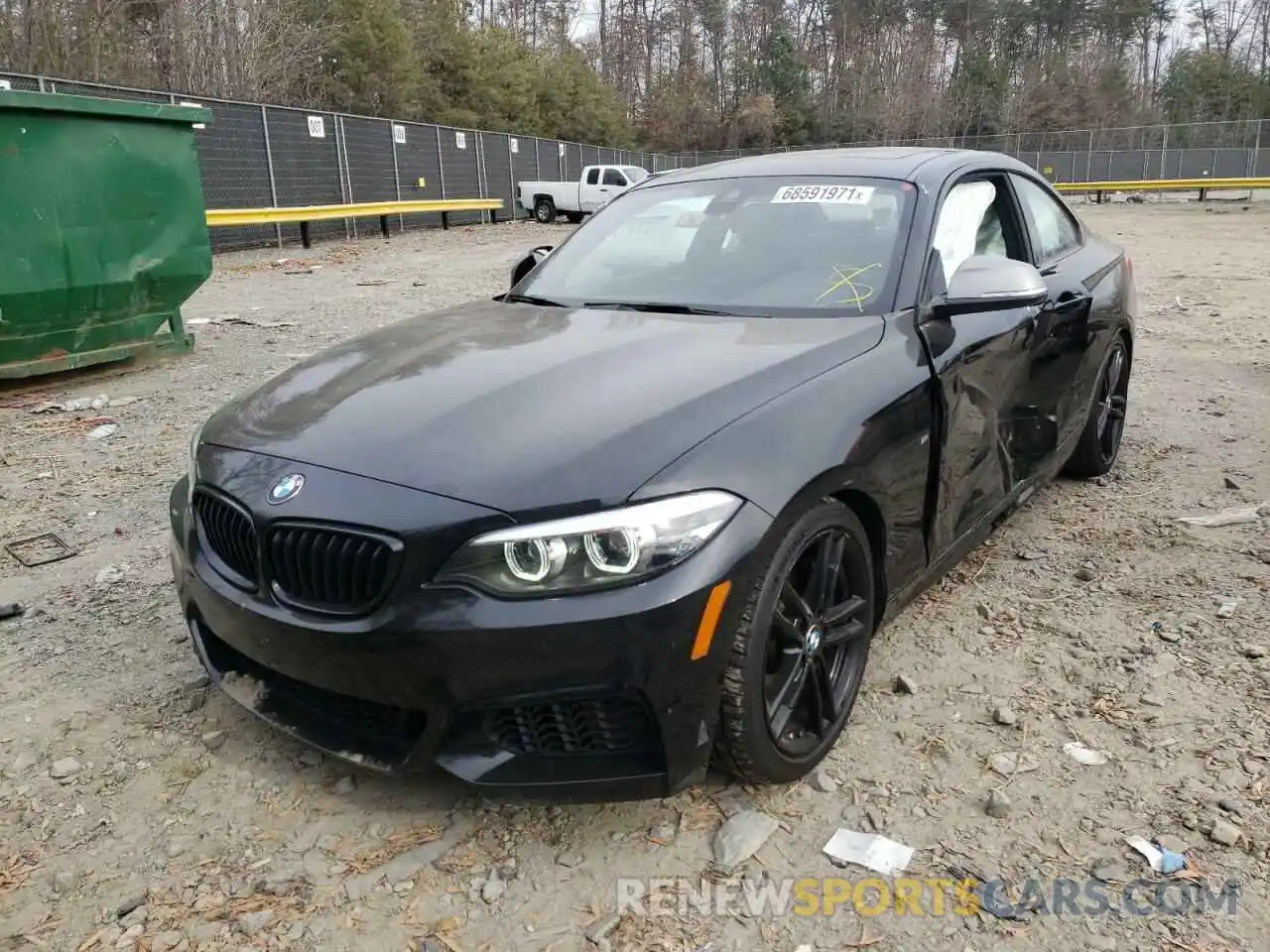 2 Photograph of a damaged car WBA2J7C56KVD61065 BMW M2 2019