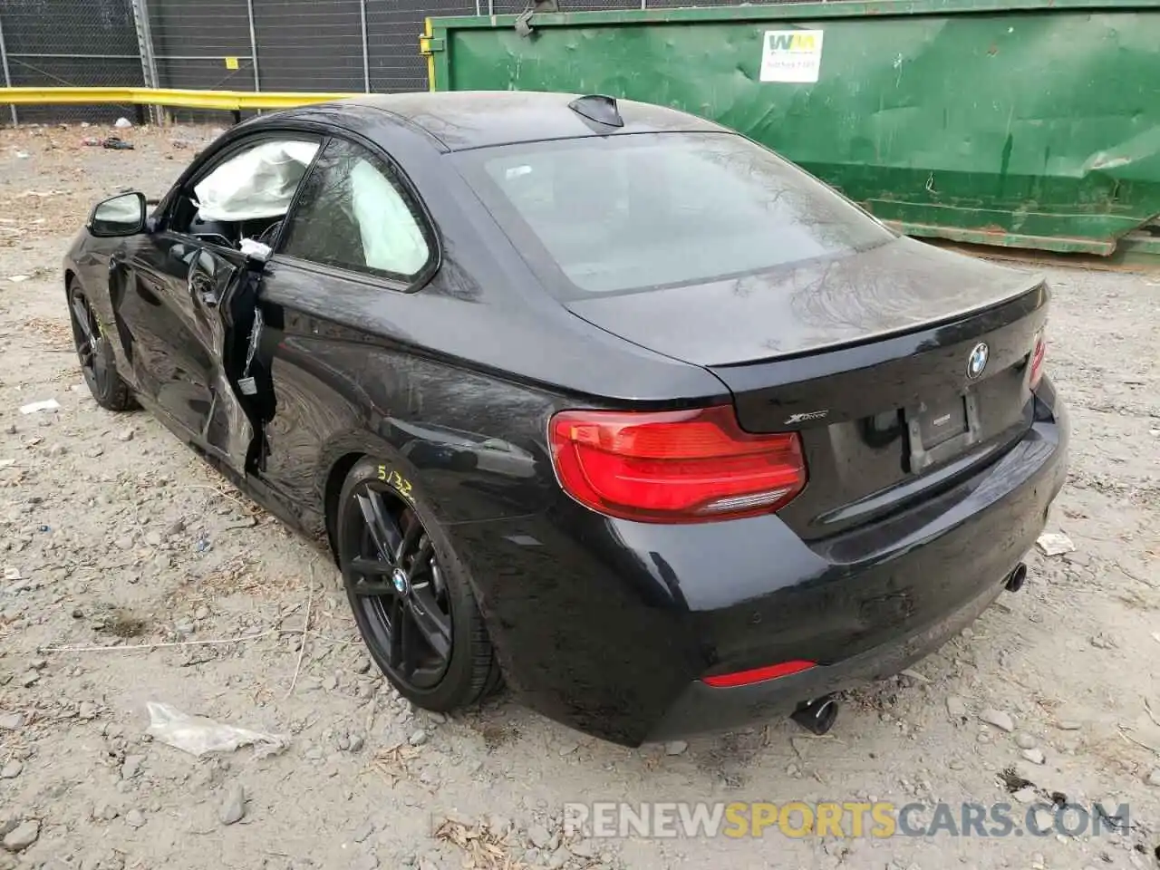 3 Photograph of a damaged car WBA2J7C56KVD61065 BMW M2 2019