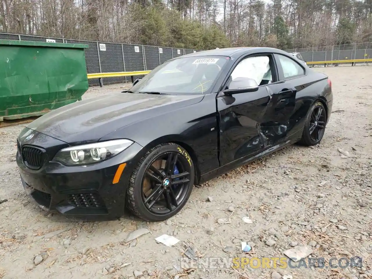 9 Photograph of a damaged car WBA2J7C56KVD61065 BMW M2 2019