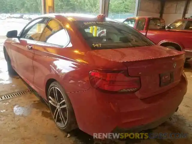 3 Photograph of a damaged car WBA2J7C58K7D30338 BMW M2 2019