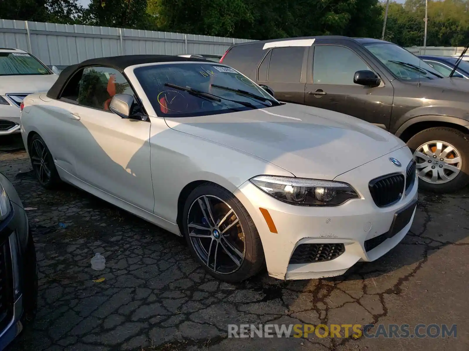 1 Photograph of a damaged car WBA2N1C54KVC28919 BMW M2 2019