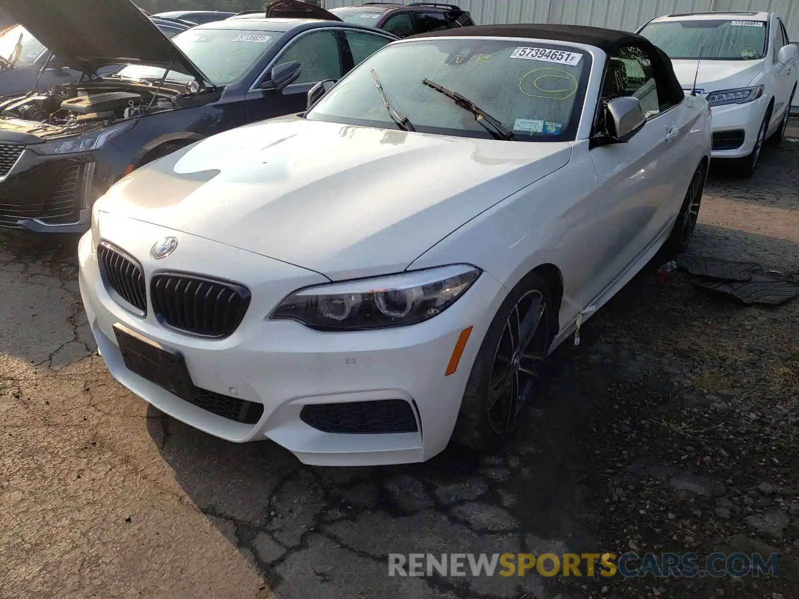 2 Photograph of a damaged car WBA2N1C54KVC28919 BMW M2 2019