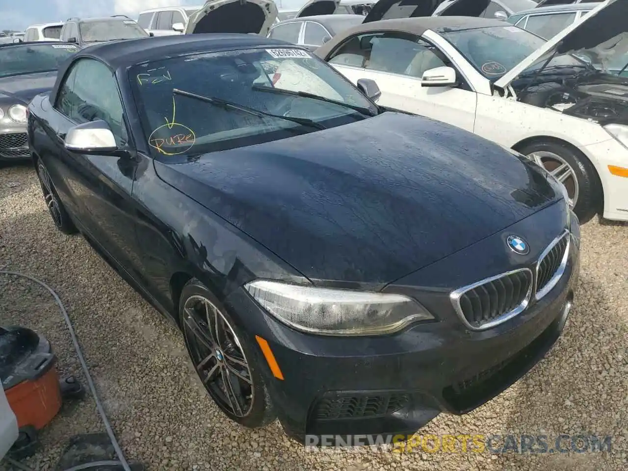 1 Photograph of a damaged car WBA2N1C59K7D35145 BMW M2 2019