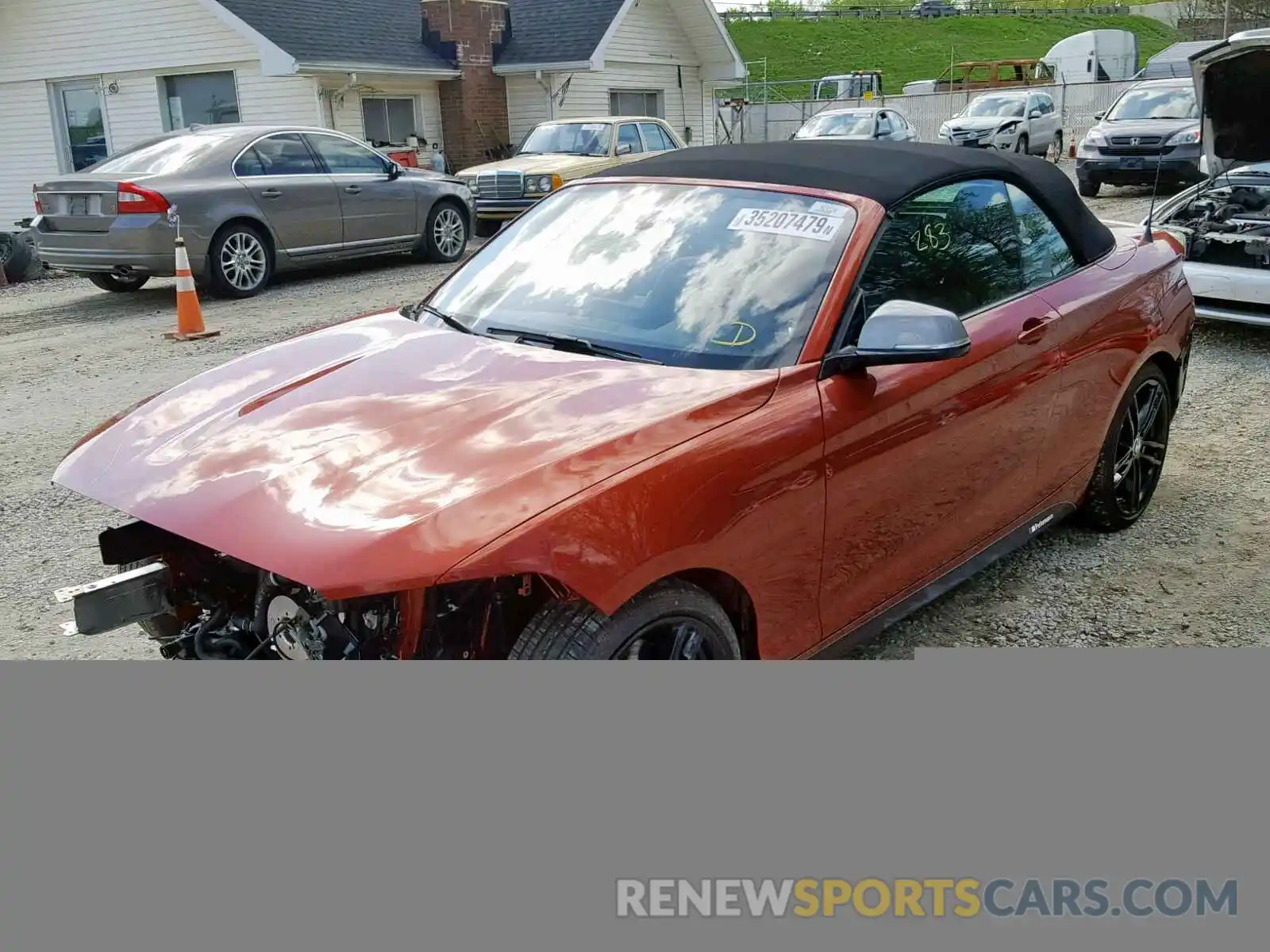 2 Photograph of a damaged car WBA2N3C54KVJ57360 BMW M2 2019