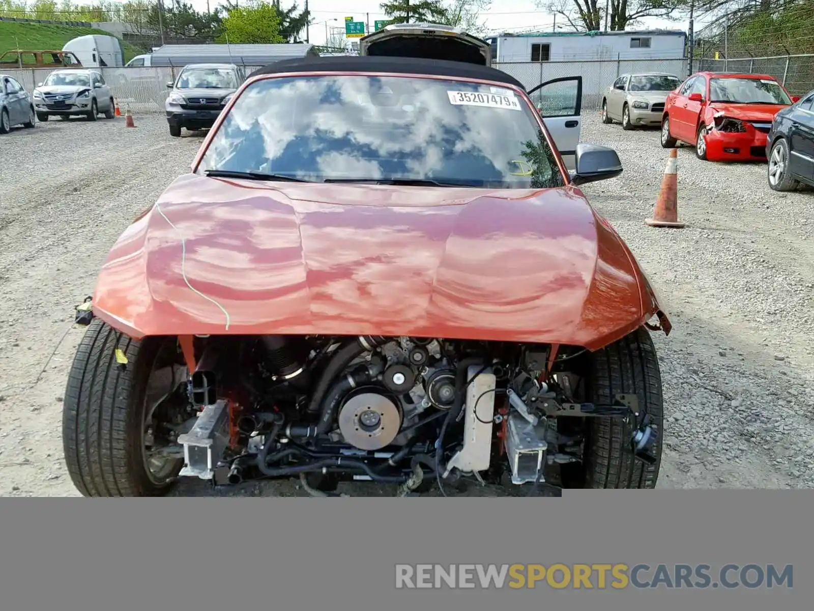 9 Photograph of a damaged car WBA2N3C54KVJ57360 BMW M2 2019