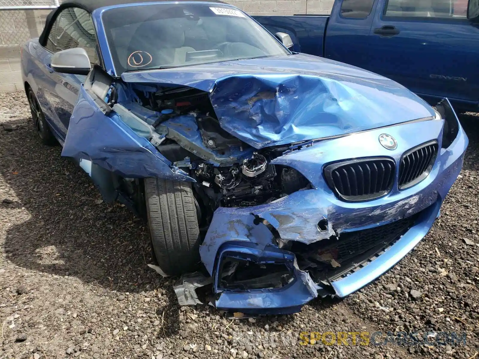 9 Photograph of a damaged car WBA2N3C59KVE46317 BMW M2 2019