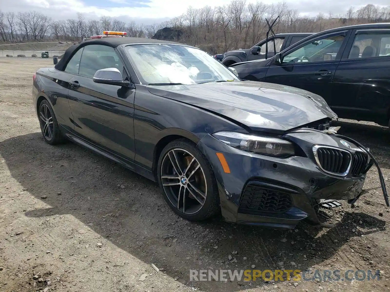 1 Photograph of a damaged car WBA2N3C59KVE46379 BMW M2 2019