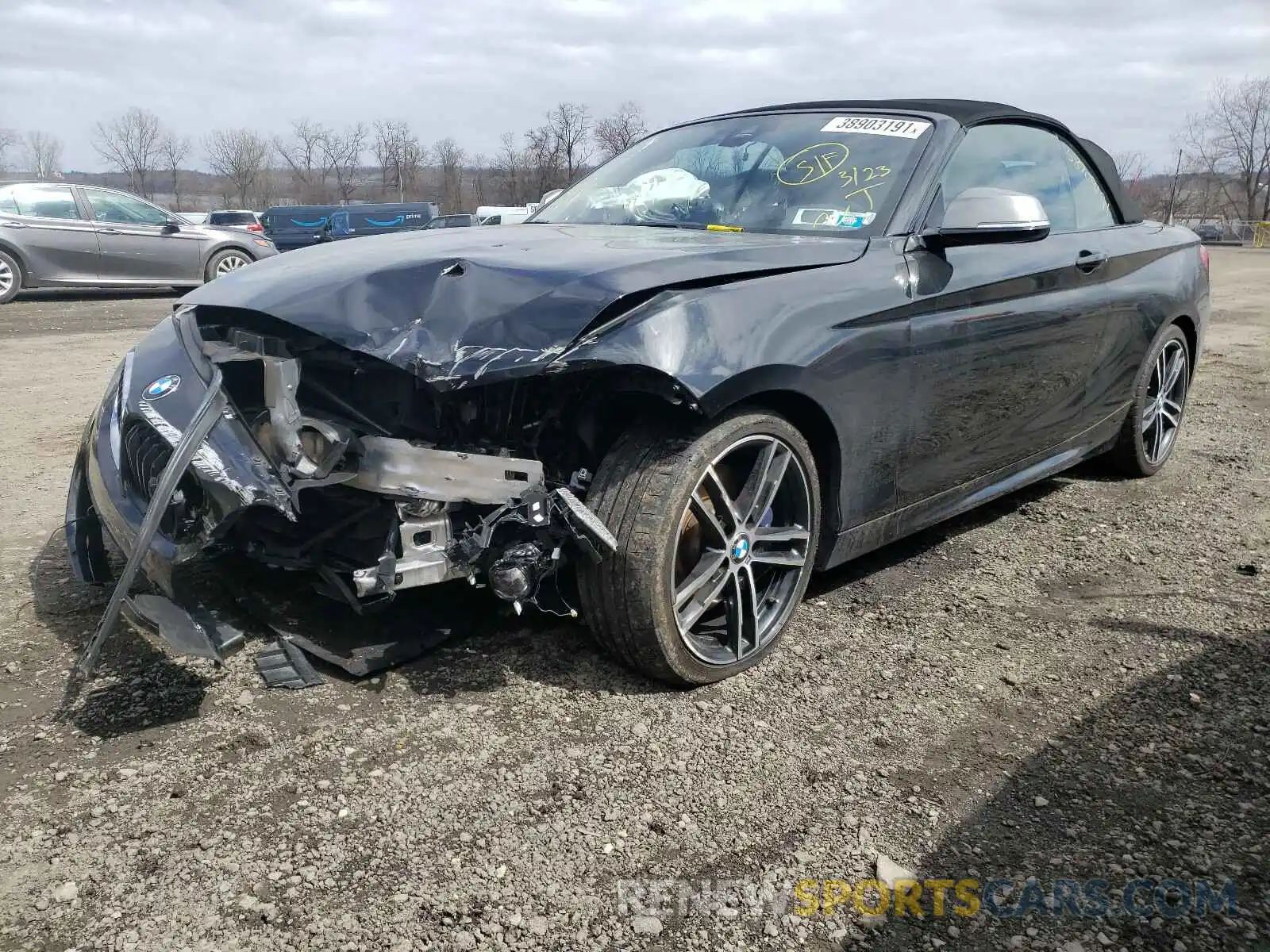 2 Photograph of a damaged car WBA2N3C59KVE46379 BMW M2 2019