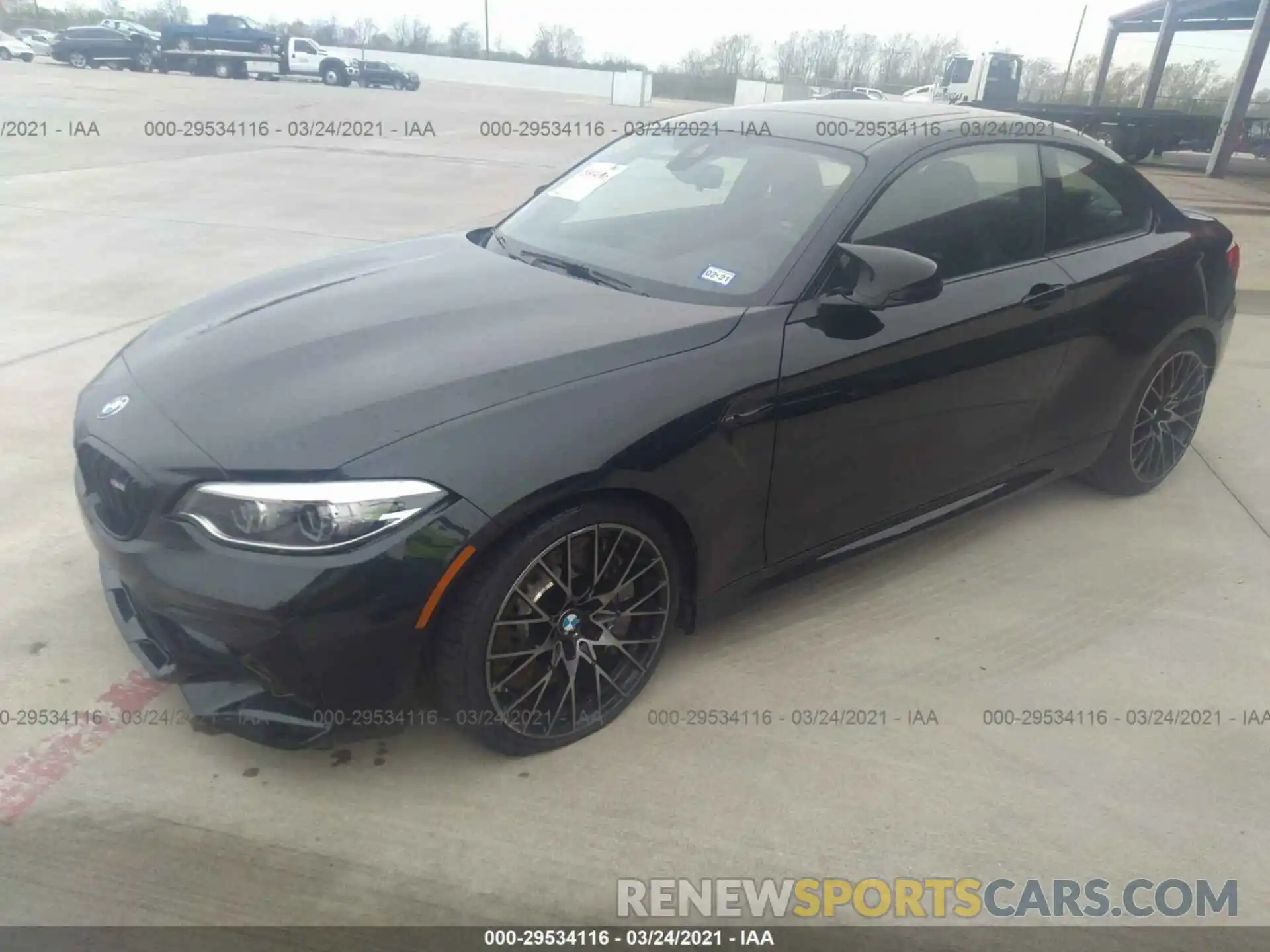 2 Photograph of a damaged car WBS2U7C51K7D14727 BMW M2 2019