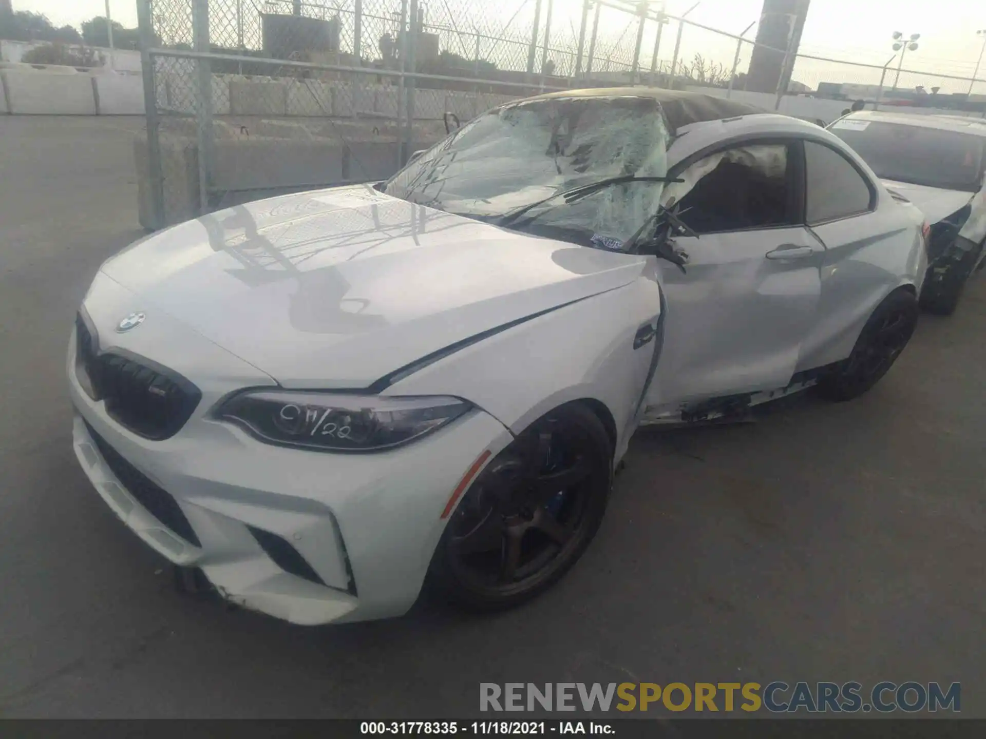 2 Photograph of a damaged car WBS2U7C51KVB08898 BMW M2 2019