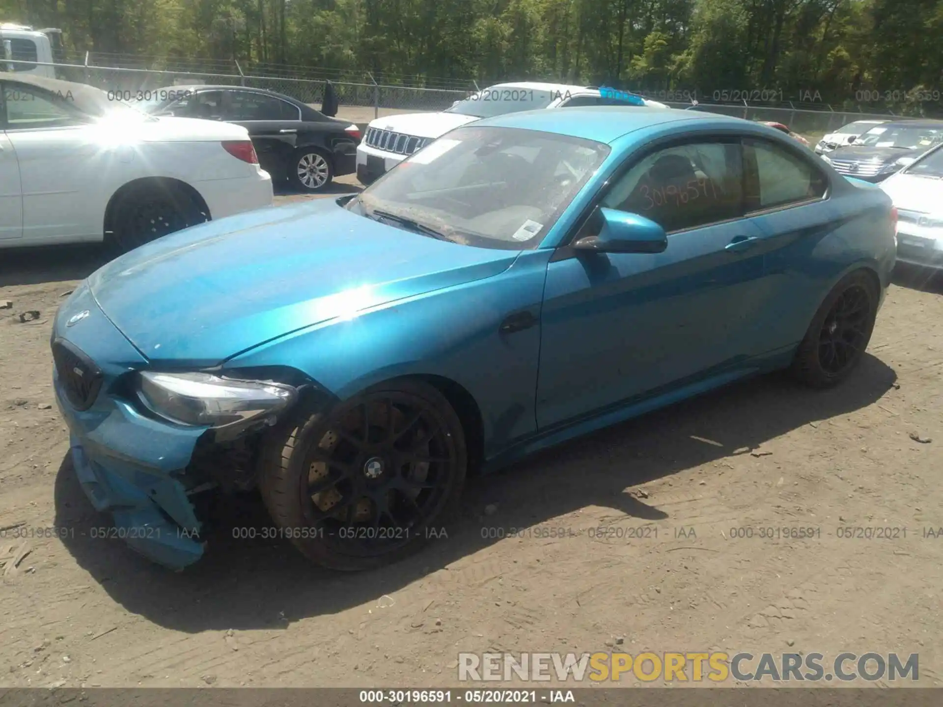 2 Photograph of a damaged car WBS2U7C51KVB09212 BMW M2 2019