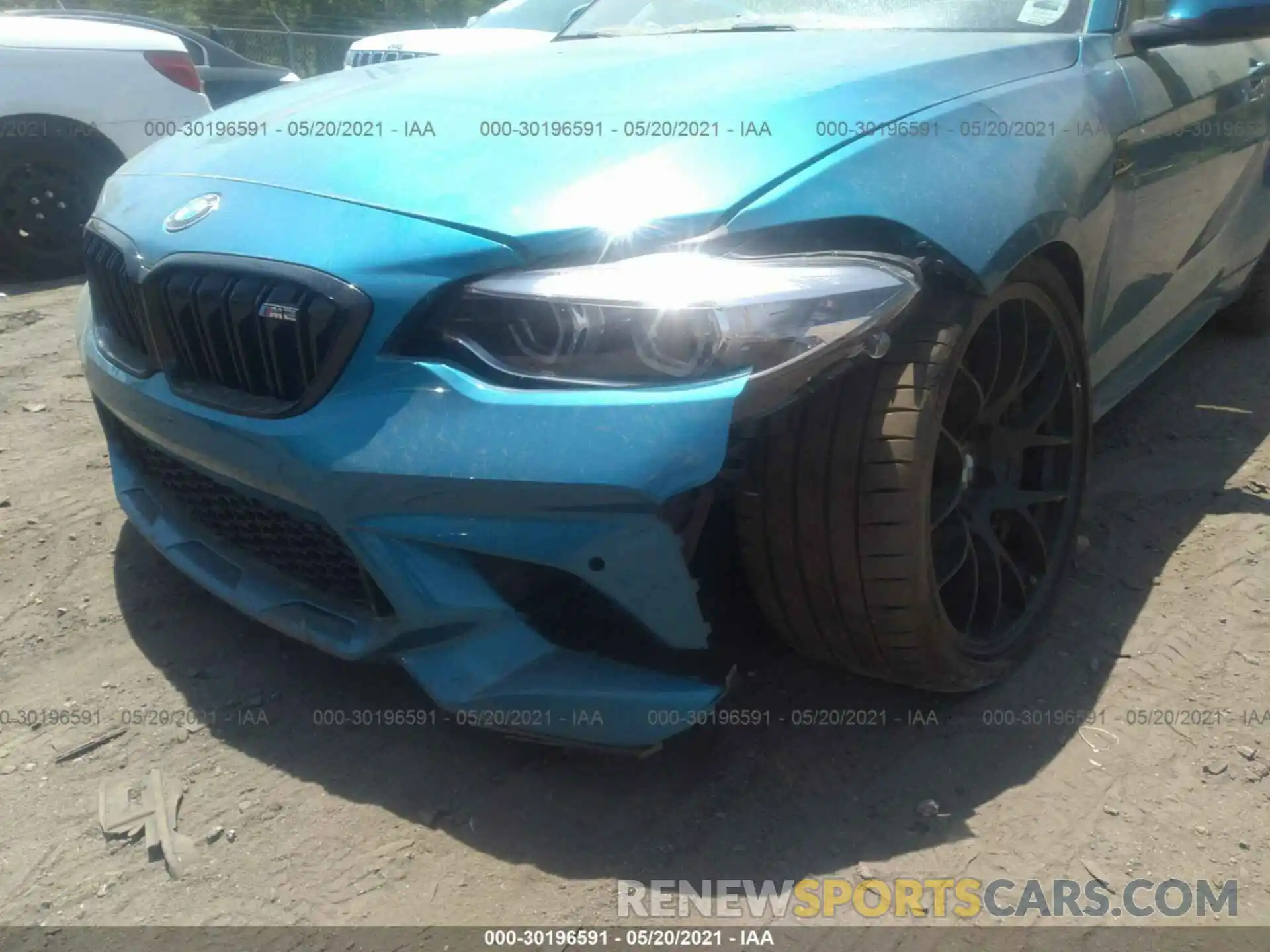 6 Photograph of a damaged car WBS2U7C51KVB09212 BMW M2 2019