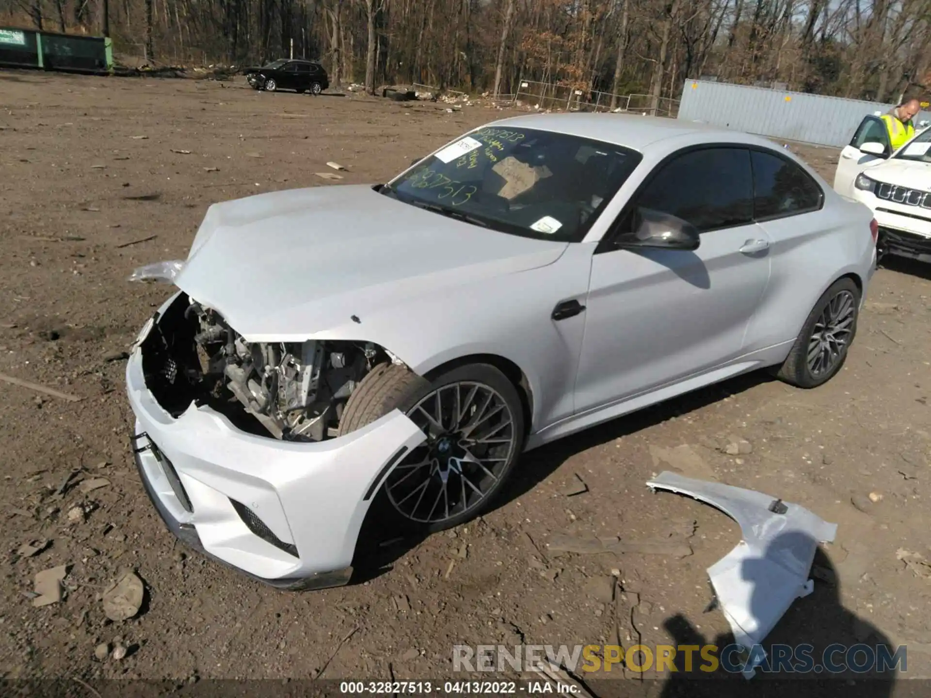 2 Photograph of a damaged car WBS2U7C51KVJ07716 BMW M2 2019