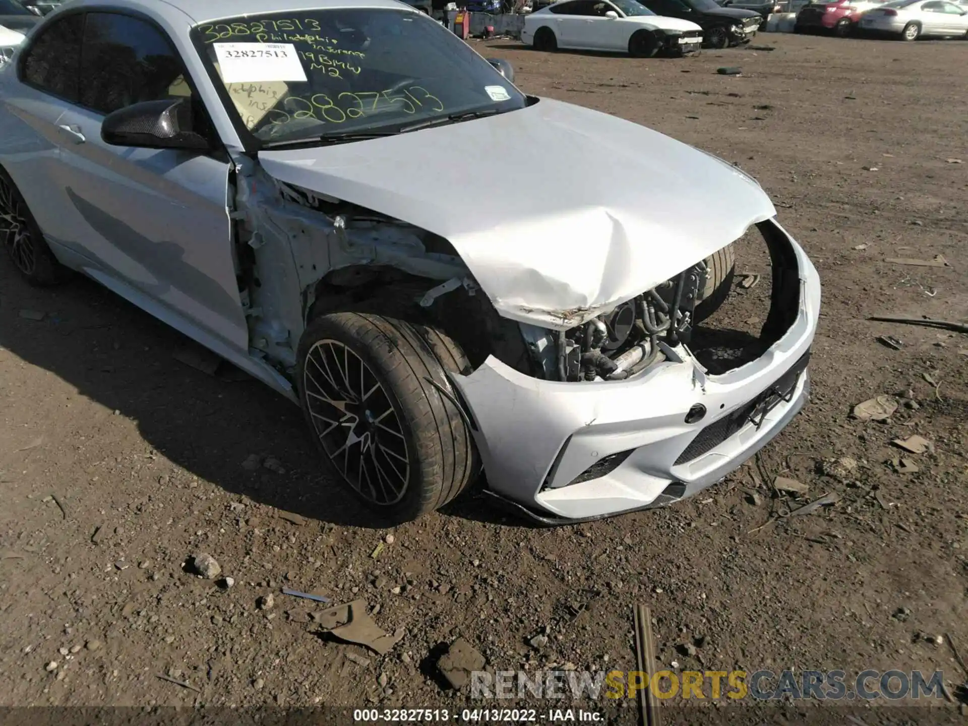 6 Photograph of a damaged car WBS2U7C51KVJ07716 BMW M2 2019