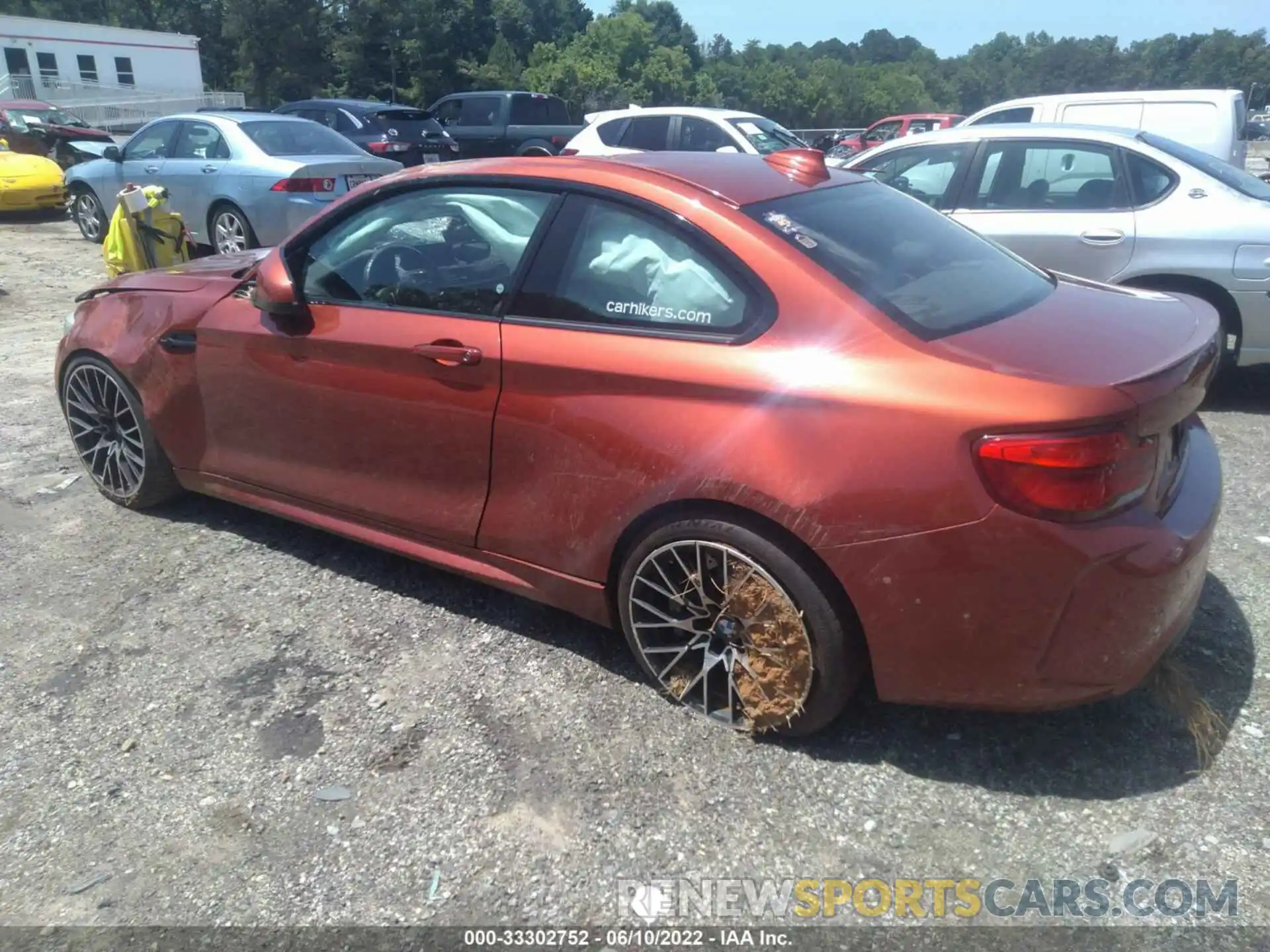 3 Photograph of a damaged car WBS2U7C53K7D42562 BMW M2 2019