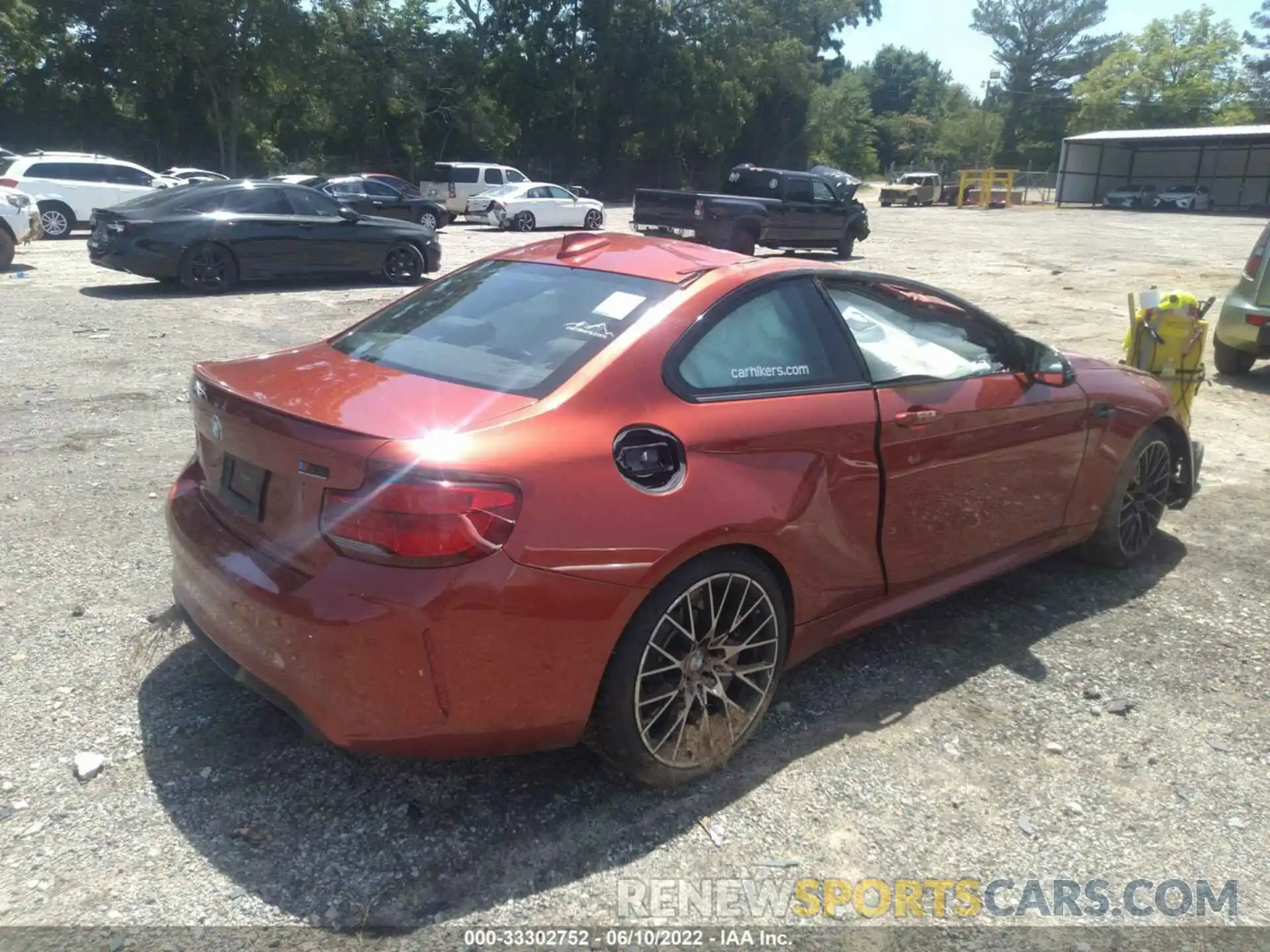 4 Photograph of a damaged car WBS2U7C53K7D42562 BMW M2 2019