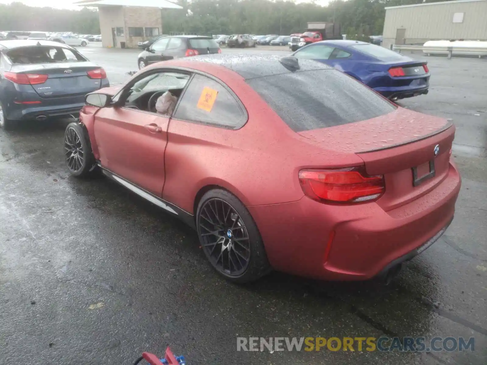 3 Photograph of a damaged car WBS2U7C53KVJ07703 BMW M2 2019