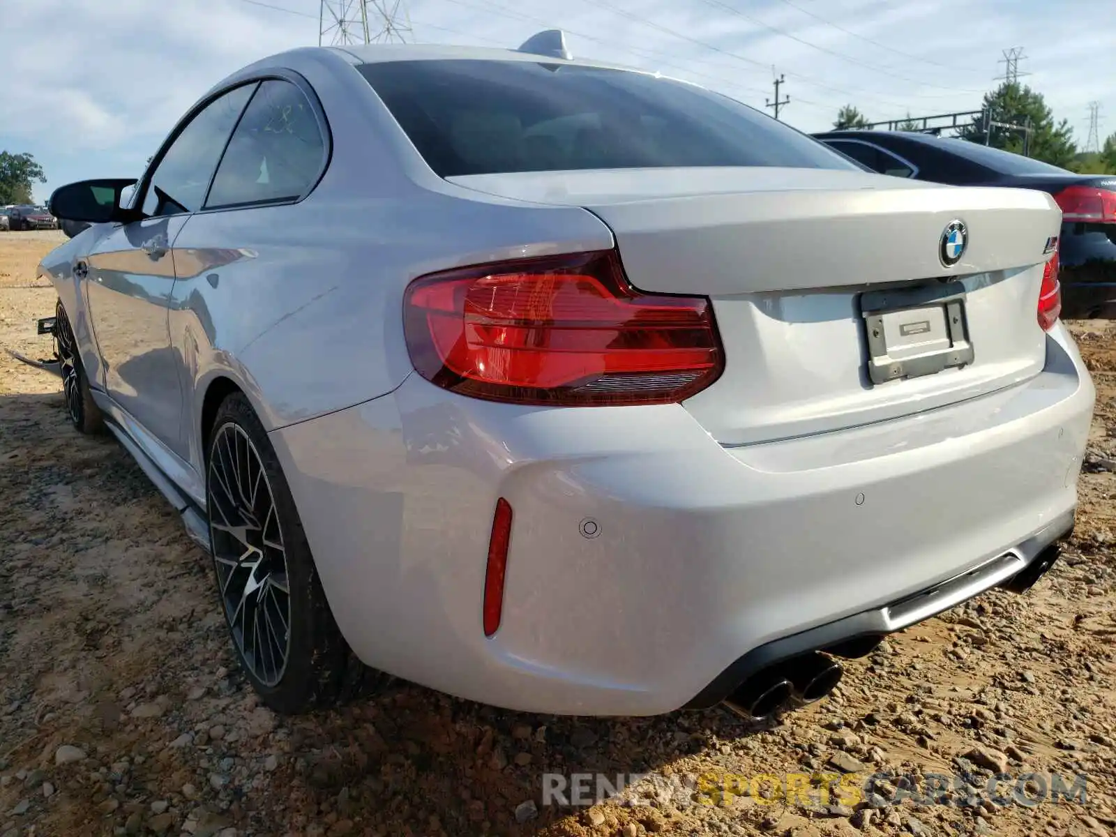 3 Photograph of a damaged car WBS2U7C54KVJ07662 BMW M2 2019