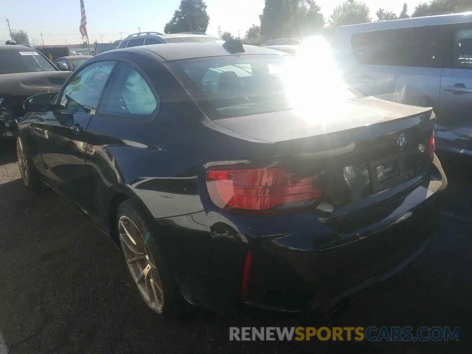 3 Photograph of a damaged car WBS2U7C55K7D06890 BMW M2 2019