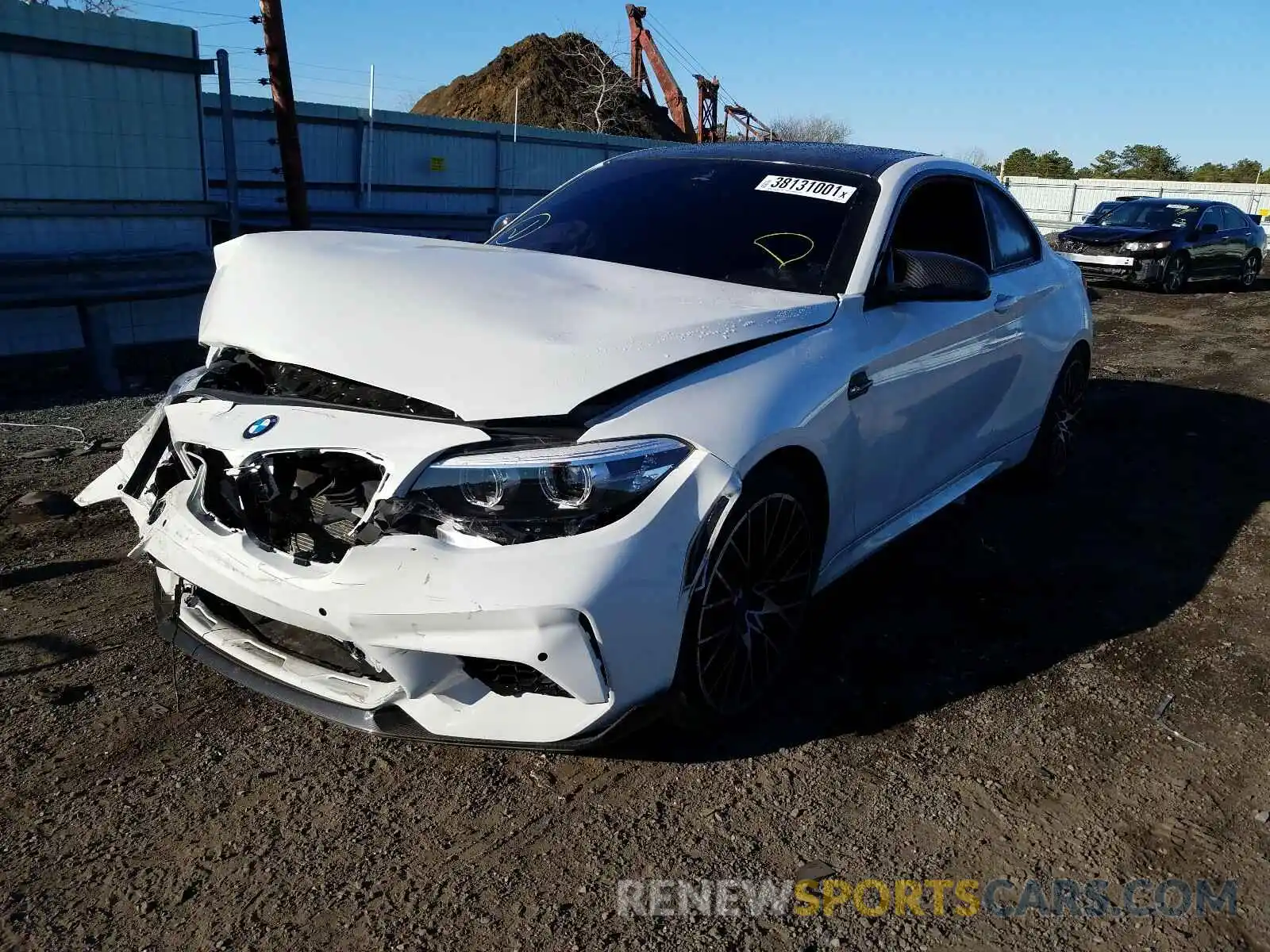 2 Photograph of a damaged car WBS2U7C55KVJ07766 BMW M2 2019