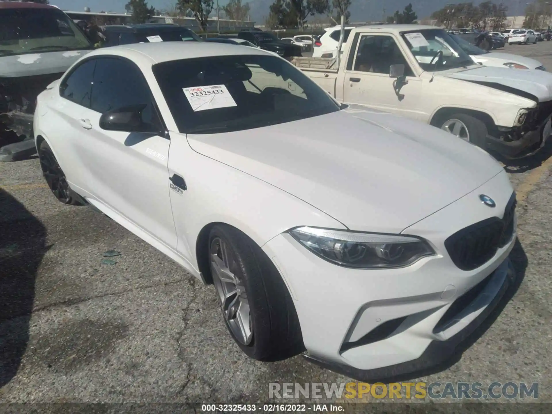 1 Photograph of a damaged car WBS2U7C57K7D35131 BMW M2 2019