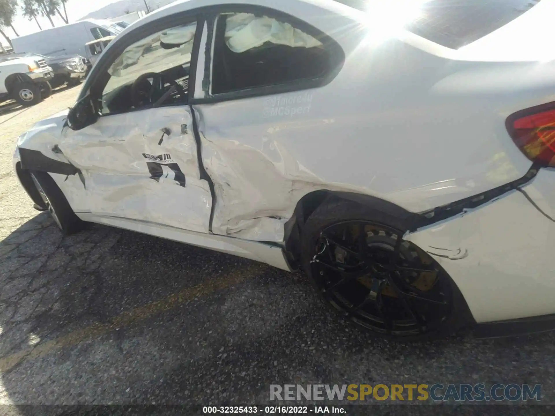 6 Photograph of a damaged car WBS2U7C57K7D35131 BMW M2 2019