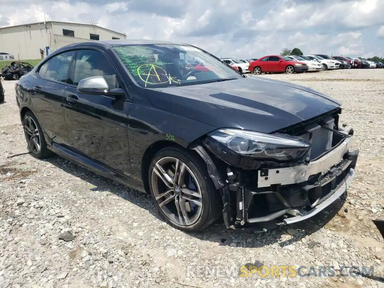 1 Photograph of a damaged car WBA13AL00L7F56141 BMW M2 2020