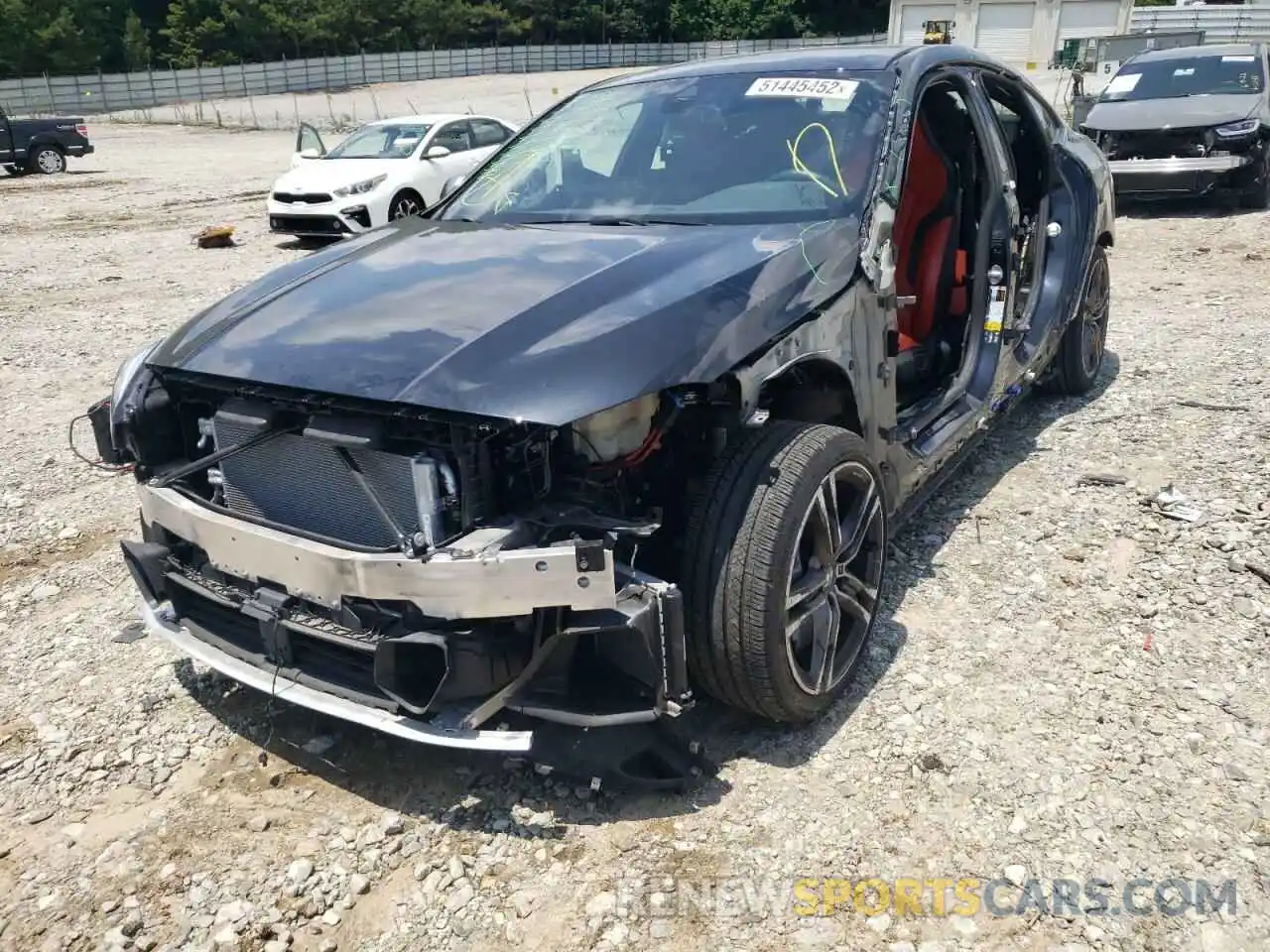 2 Photograph of a damaged car WBA13AL00L7F56141 BMW M2 2020