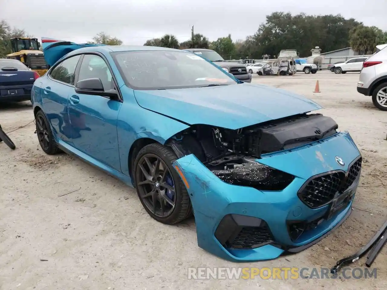 1 Photograph of a damaged car WBA13AL02L7G15626 BMW M2 2020