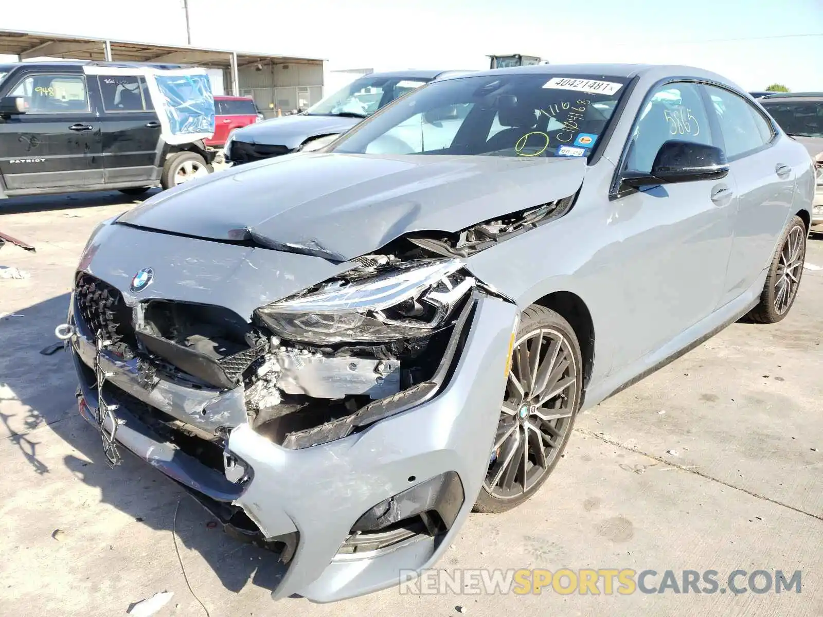 2 Photograph of a damaged car WBA13AL03L7F73161 BMW M2 2020