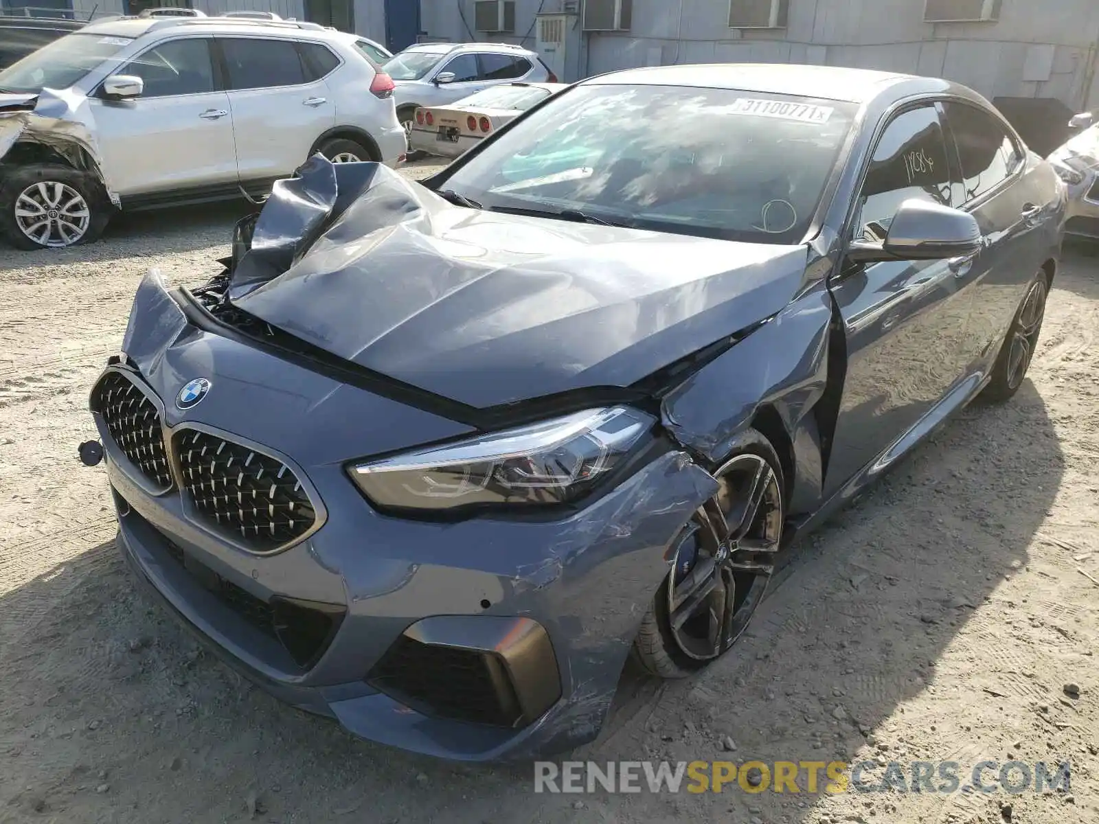 2 Photograph of a damaged car WBA13AL05L7G14079 BMW M2 2020